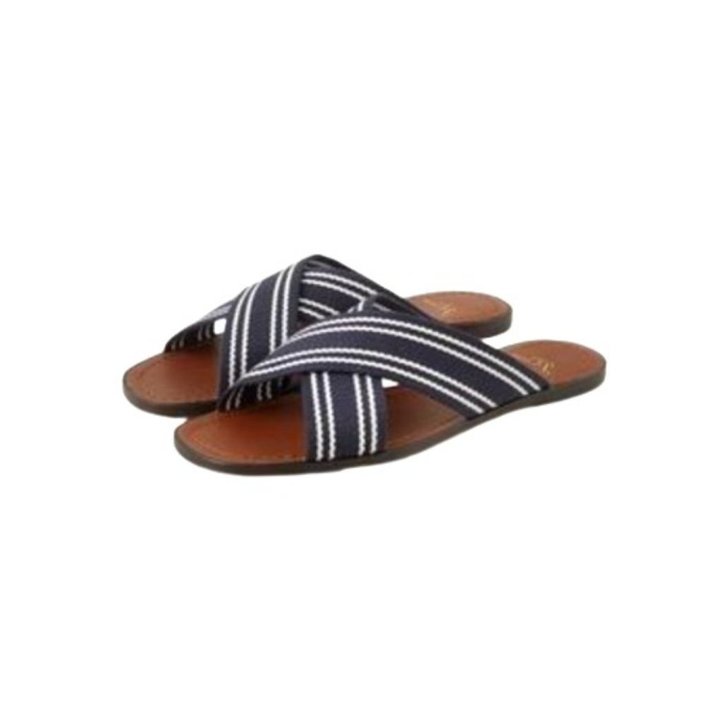 J. Crew Woven Criss Cross Sandals - NEW - Picture 7 of 7